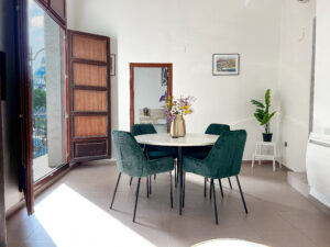 Dining table at Casa Desiré Valencia